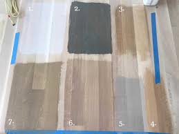 stain color for white oak flooring