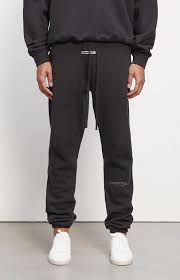 essentials fog ss21 black sweatpants