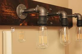 Diy Industrial Bathroom Light Fixtures