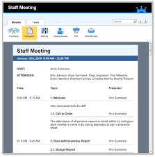 Staff Meeting Agenda Templates