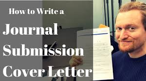 How To Write The Best Journal Submission Cover Letter