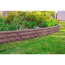Landscape Border Wall In Red Brick