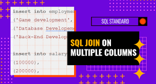 sql join on multiple columns