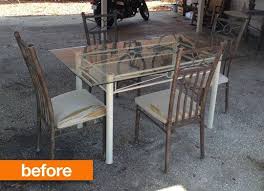 62 glass garden table and chairs
