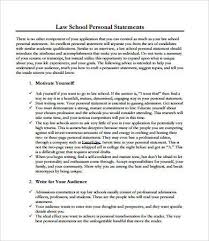    sample personal statement for law school examples   attorney     Leakedbase