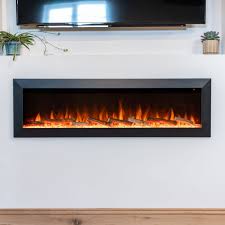 Wall Hung Designer Electric Fireplace