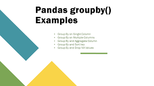 pandas groupby explained with