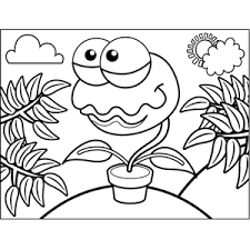 If you have a coloring page and want to share with others click here. Venus Fly Trap Printable Coloring Page Free To Download And Print The Anthropomorphic Venus Fly Trap Has Venus Fly Trap Coloring Pages Fine Art Painting Oil
