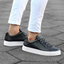 Quality off white ladies black and white sneakers, sold by footryte gh. Men S Mox High Sole Sneakers Full White