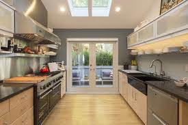 A galley kitchen has two walls with an aisle between them. Galley Kitchen Kitchen Design Kitchen Style Update Your Kitchen The Edge Kitchen And Bath