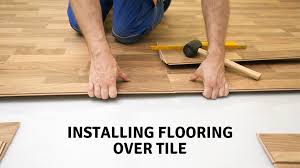 can flooring be laid over tiles