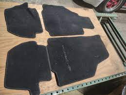 porsche 996 floor mats full set black