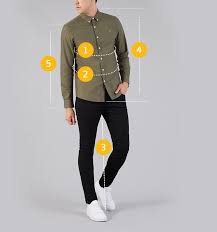 Mens Clothing Size Guide Menswear Farah Official Site