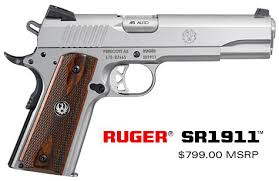 ruger unveils new sr1911 pistol daily