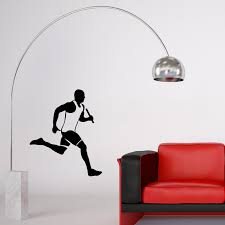 Wall Decal Running Athlete