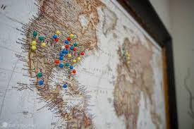 Inexpensive Easy Diy World Travel Map