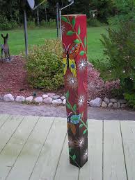 Art Pole Garden Art Sculptures