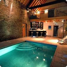 6 bedrooms with attached bathrooms d. 20 Homes With Beautiful Indoor Swimming Pool Designs