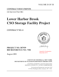 Lower Harbor Brook Cso Storage Facility Project Manualzz Com