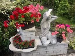 Stone Lady Garden Statue