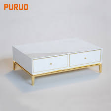 Coffee tables with drawers (sliding): Wooden Drawers Storage Tea Home Center Table Metal Base Coffee Table Sets Buy Wood Center Coffee Table Design Luxury Coffee Table Coffee Table Modern Product On Alibaba Com