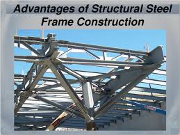 structural steel frame construction