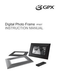 digital photo frame instruction manual