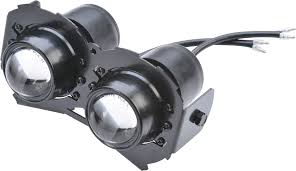 ellipsoid low high beam headlight