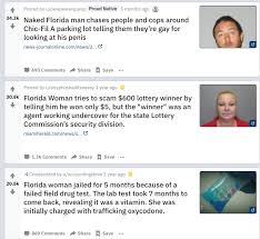 The whole genre of bizarre news headlines that come out of florida, usually involving a man doing something so bizarre that we just have to laugh. Introducing The Florida Man Birthday Meme And The Wildest Examples Yet Uk
