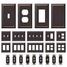 Oil Rubbed Bronze Wall Switch Plate