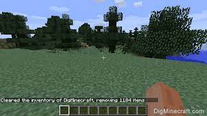 So i recently started a survival world, and i want to clear some of the trees and hills but i want to know how i can do it faster. How To Use The Clear Command In Minecraft