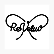 Kpop | kit red velvet psycho com polaroid + botton + poster. Red Velvet Reveluv K Pop Logo Metal Print By Miolioo Redbubble