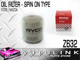 Ryco Oil Filter Z632 Suits Mazda 3 Mazda 6 Check