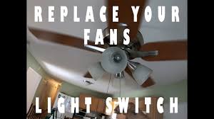 ceiling fans light switch