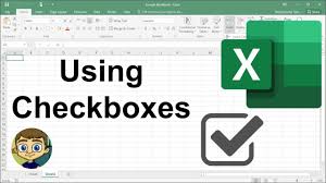using checkbo in excel part 1