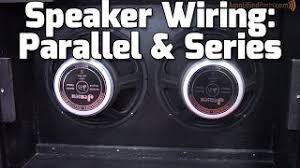 This does not include series connections made between voice coils on the same driver. Speaker Impedance Power Handling And Wiring Amplified Parts