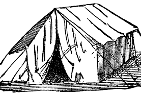Tent Black And White Clipart - Clipart Suggest