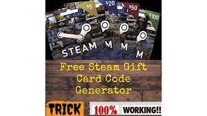 free steam wallet gift card generator