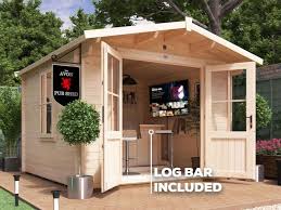 10x10 Avon Pub Garden Shed Log Cabin