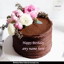 chocolate birthday cake for men with