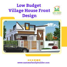 village house front design images in