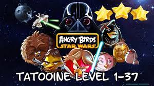 Angry Birds Star Wars Tatooine 1-37 3 stars - YouTube