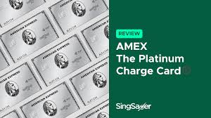 amex platinum charge card review peak