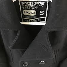 Superdry Commodity Pea Coat Men S