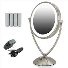 ovente lighted tabletop makeup mirror
