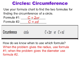 Circles Circumference What Do We Call The Measure Of The