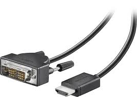 A hdmi to dvi adaptor is designed to take a video signal from your desktop computer to your hd television, and both video signals will use the same why would you need a dvi to hdmi adapter cable? Insignia 6 Dvi D To Hdmi Cable Black Ns Pi06502 Best Buy
