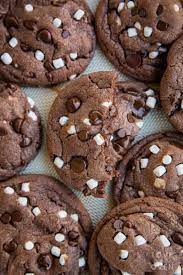 hot cocoa cookies made with hot