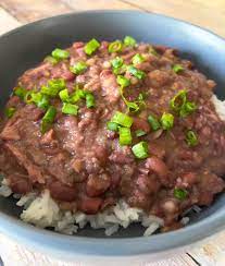 red beans and rice with ham hock