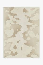 ivory cream faux cowhide rug